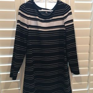 Black and white dress